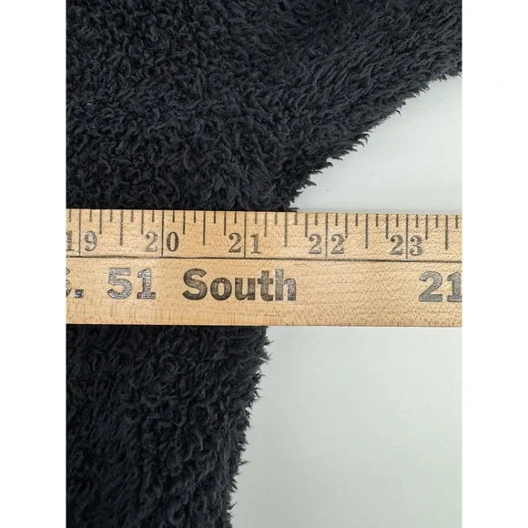 Barefoot Dreams Cozy Chic Black Cowl Neck Sweater L - Picture 5 of 7